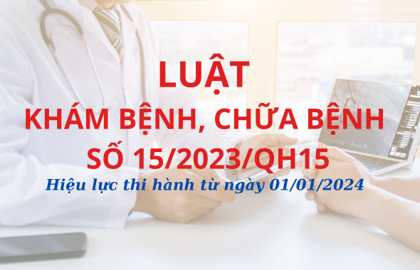 Bao gồm những gì trong Luật Khám chữa bệnh?
